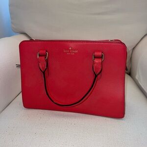 Orange/pink Kate Spade small tote